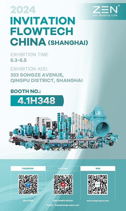 Flowtech China 2024 da ZEN PUMP-ga tashrif buyuring!