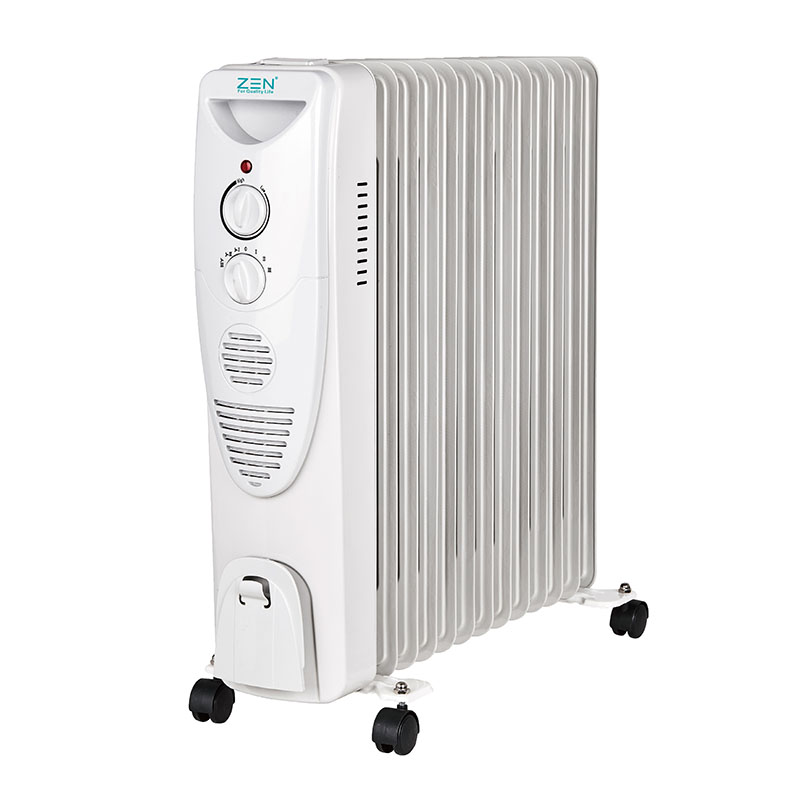 ZOH 145A1 moy bilan to'ldirilgan radiator zamonaviy uylar va ish joylari uchun eng samarali va ishonchli isitish yechimidir.
